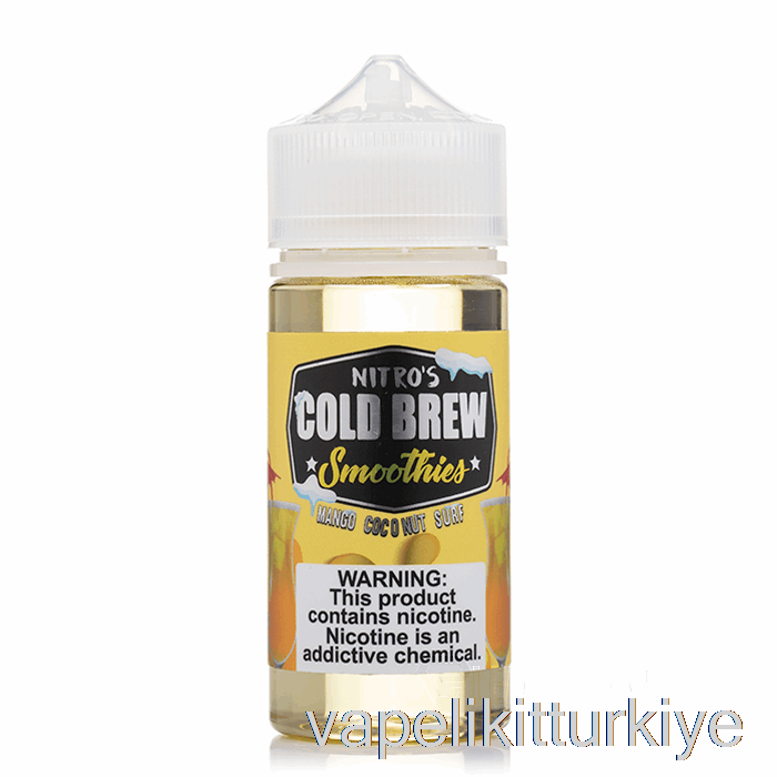 Vape Elektronik Sigara Mango Hindistan Cevizi - Nitros Soğuk Demleme - 100ml 0mg